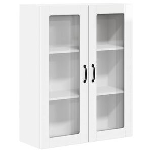 vidaXL Oppvaskmaskin-panel Kalmar H&oslash;yglanset hvit 80 x 31 x 100 cm