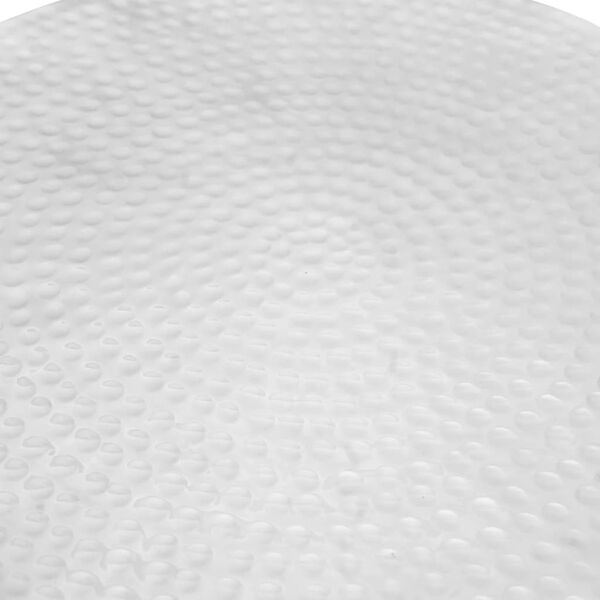 vidaXL Rundt salongbord aluminium s&oslash;lv