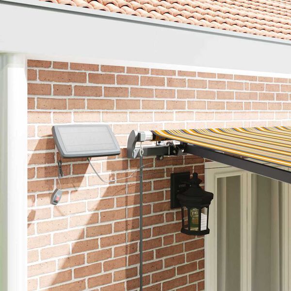 vidaXL Innvendbar Markise Flerfarget 600 &times;300 cm stoff