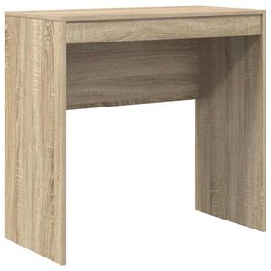 vidaXL Skrivebord Sonoma eik 80 x 40 x 76 cm
