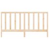 vidaXL Sengegavl 186x4x100 cm heltre furu