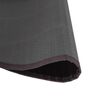 vidaXL Teppe rund mørkebrun 60 cm bambus