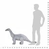 vidaXL St&aring;ende lekedinosaur brachiosaurus gr&aring; XXL