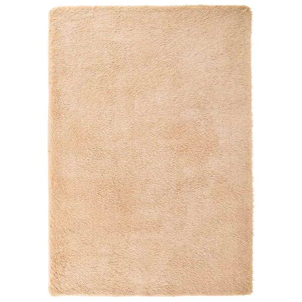 vidaXL Flossteppe med lang luv NAVARRA beige 240x340 cm polyester