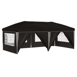 vidaXL Pop-up Festtelt 575 x 288 x 245 cm Svart