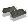 vidaXL Grillplate i st&oslash;pejern 38x23 cm vendbar 2 stk