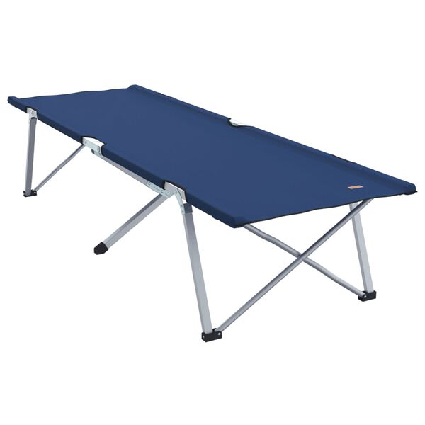 vidaXL Sammenleggbar camping seng Bl&aring; 194 x 62.5 x 42.5 cm