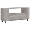 vidaXL TV-benk gr&aring; sonoma 102x34,5x43 cm konstruert tre