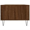 vidaXL Salongbord brun eik 90x50x36,5 cm konstruert tre