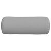 vidaXL Bolster puter 2 pcs Sky Grey Ø 25 x 70 cm stoff
