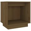 vidaXL Nattbord honningbrun 40x30x40 cm heltre furu
