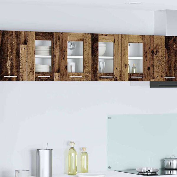 vidaXL Hengende skap Gammelt tre 60 x 31 x 40 cm Konstruert tre