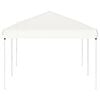 vidaXL Sammenleggbart festtelt hvit 3x6 m