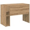 vidaXL Skrivebord Artisan Eik 109 x 50 x 78 cm Konstruert tre