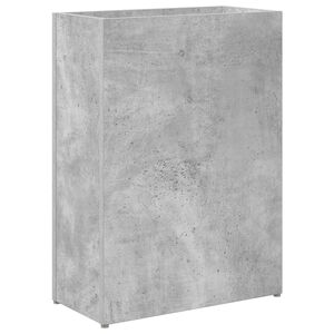 vidaXL Parasollstativ Betonggr&aring; 40 x 20 x 55,5 cm Konstruert tre