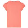 T-skjorte for barn korall 92