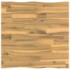 vidaXL Rektangul&aelig;r Bordplate 40 x 40 x 3,5 cm Torget Solid akasietre