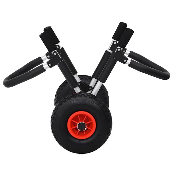 vidaXL SUP vogn for 2 surfebrett sammenleggbar 90 kg aluminium