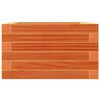 vidaXL Hageplantekasse voksbrun 40x40x23 cm heltre furu