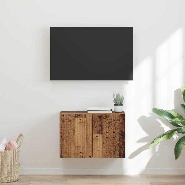 vidaXL TV Veggskap Gamle tre 59,5 x 31 x 40 cm Konstruert tre