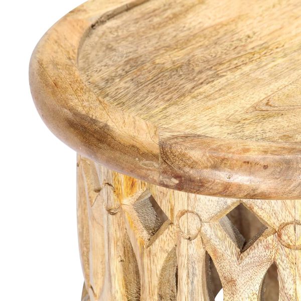 vidaXL TV-benk 120x30x40 cm heltre mango