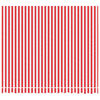 vidaXL Erstatningsduk for markise rød og hvit stripe 3x2,5 m