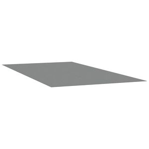 vidaXL Bassengduk lysegr&aring; 500x250 cm polyester geotekstil
