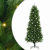 vidaXL Juletre med 300 LED med stativ gr&oslash;nn 240 cm PE