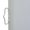 vidaXL Uttrekkbar sidemarkise 100 x 300 cm grå
