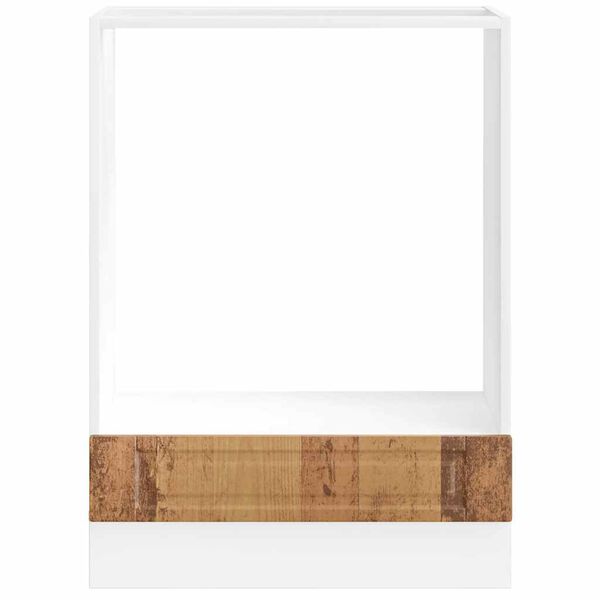 vidaXL Ovnskap Porto gammelt tre konstruert tre