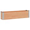 vidaXL H&oslash;ybed Brun 150 x 30 x 36 cm alu.