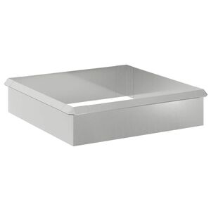 vidaXL Sneglegjerder 8 stk. 100 x 3,5 x 25 cm Galvanisert St&aring;l s&oslash;lv