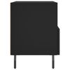 vidaXL Nattbord 2 stk svart 40x35x47,5 cm konstruert tre