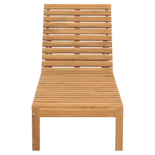 vidaXL Solseng heltre teak