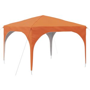 vidaXL Pop-up Festtelt 290 x 290 x 245 cm Oransje