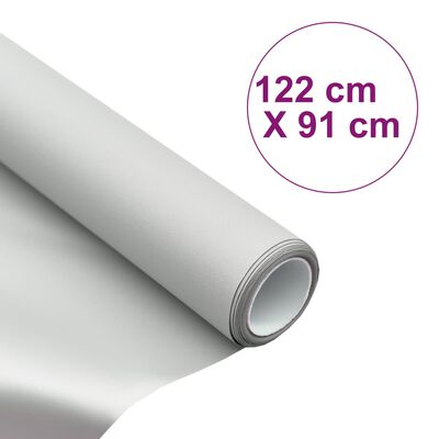 vidaXL Projeksjonsskjermstoff metallisk PVC 60" 4:3