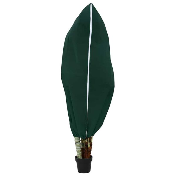 vidaXL Frostbeskyttelse Plantefleece Dekker 5 pcs gr&oslash;nn 1,55 x 1,55 m