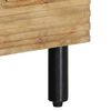 vidaXL TV-benk brun 80x33x46 cm heltre mango