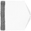 vidaXL Kjedegjerde 2 x 20 m Glass Galvanisert