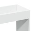 vidaXL Highboard hvit 63x33x180 cm konstruert tre