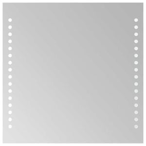 vidaXL Baderomsspeil med LED 30x30 cm
