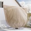 vidaXL Frostbeskyttelse Plantefleece Dekker 3 pcs Beige 3,5 x 3,93 m
