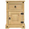 vidaXL Nattbord Corona 45x35x64 cm heltre furu
