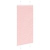 vidaXL plisségardin Rosa 60x150 cm Stoff Bredde 59,4 cm Polyester