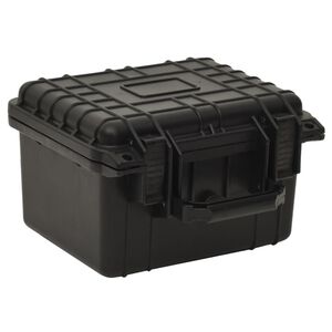 vidaXL B&aelig;rbar flykasse svart 27x25x18 cm PP