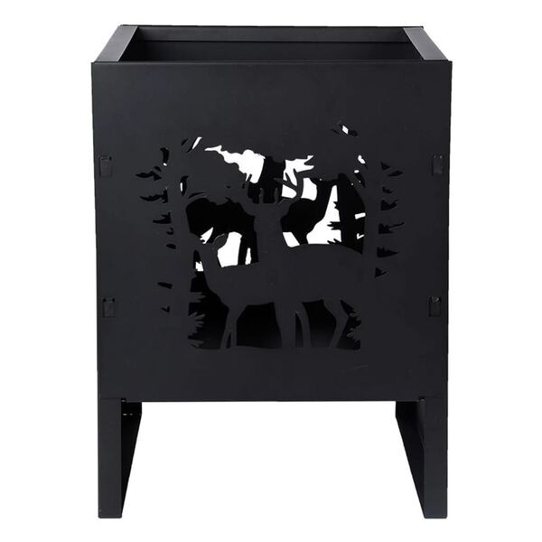 Esschert Design B&aring;lkurv hjort firkantet