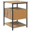 vidaXL Nattbordskap 2 pcs Artisan Eik 40 x 42 x 56 cm Konstruert tre