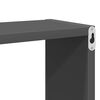 vidaXL Vegghyller kubeformet 4 stk gr&aring; 26x15x26 cm