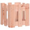 vidaXL Plantekasse med gjerdedesign 30x30x30 cm heltre douglasgran
