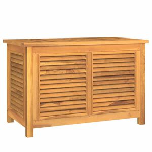 vidaXL Putekasse med pose 90x50x58 cm heltre teak